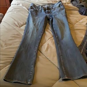AE skinny kick 360 super stretch jeans size 6